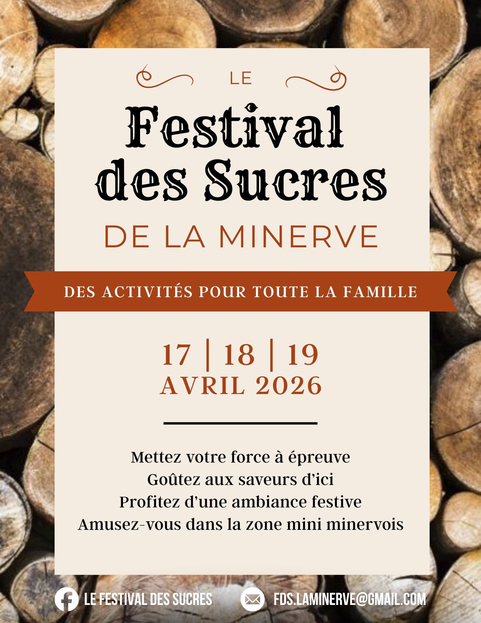 Festival des Sucres la Minerve 2026