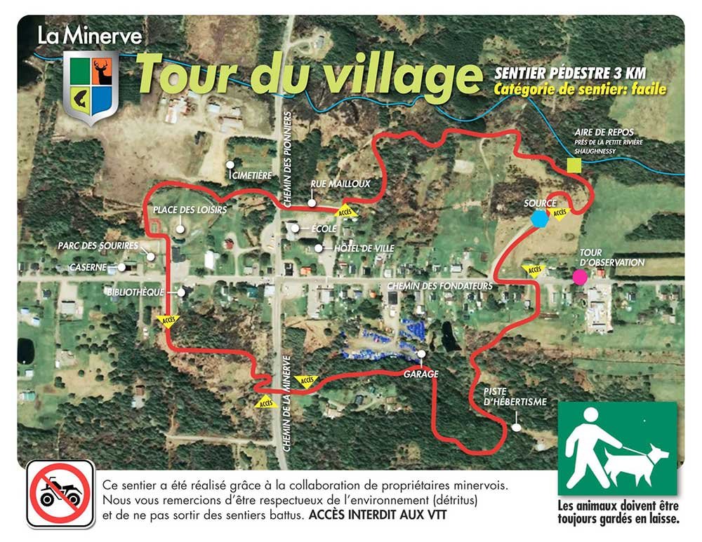 La Minerve sentier Tour du village 2024