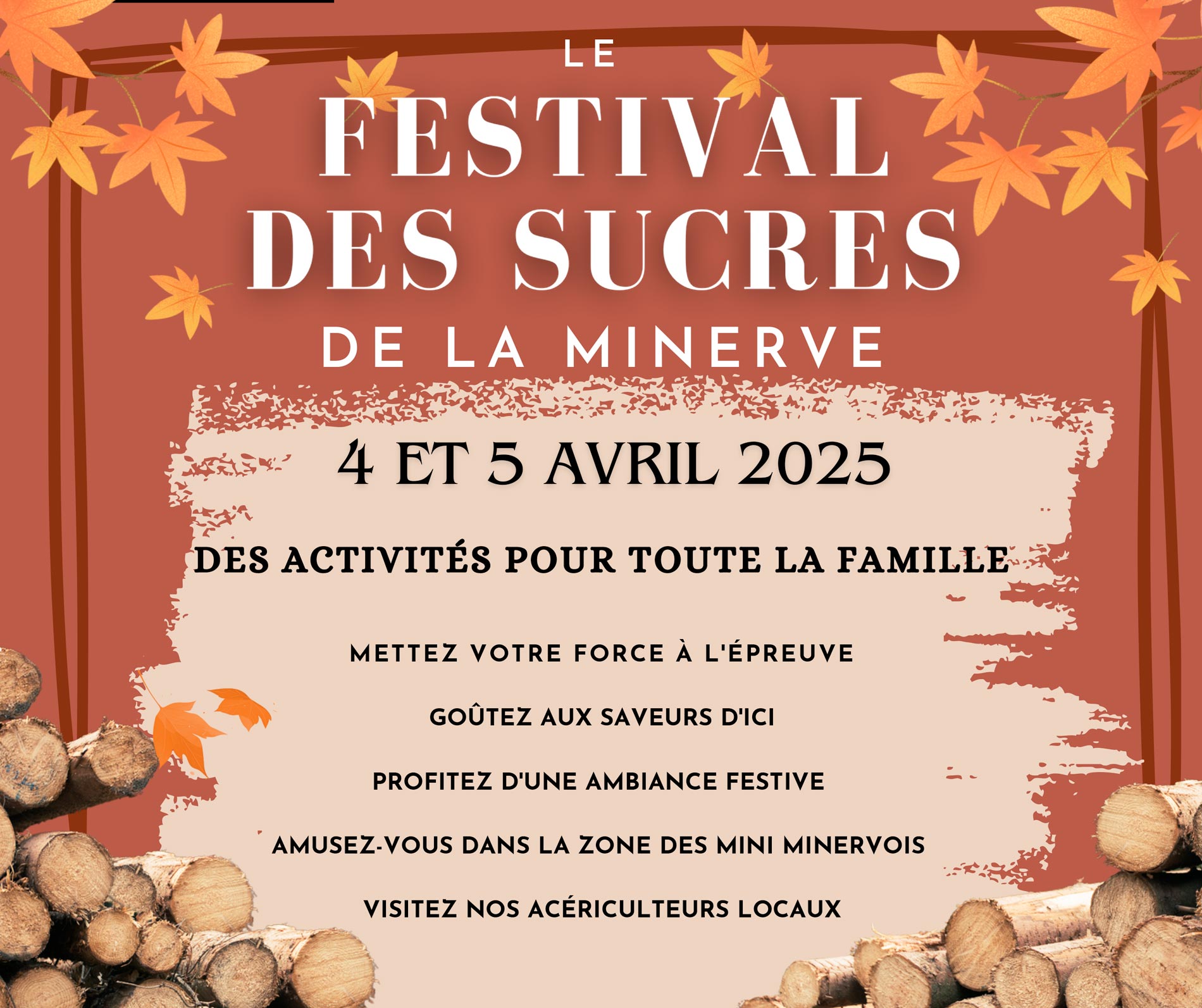 Festival des sucres de La Minerve 2025